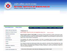 Tablet Screenshot of nimh.gov.in